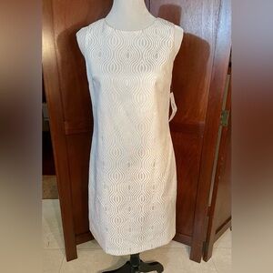 NWT 9 & Co. White Dress Size 4 New w/ Tags